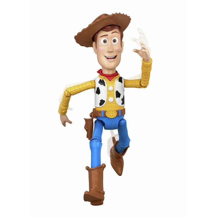 Disney & Pixar Running Woody action figure 12-inch, imported from the UK