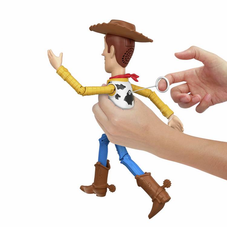Disney & Pixar Running Woody action figure 12-inch, imported from the UK