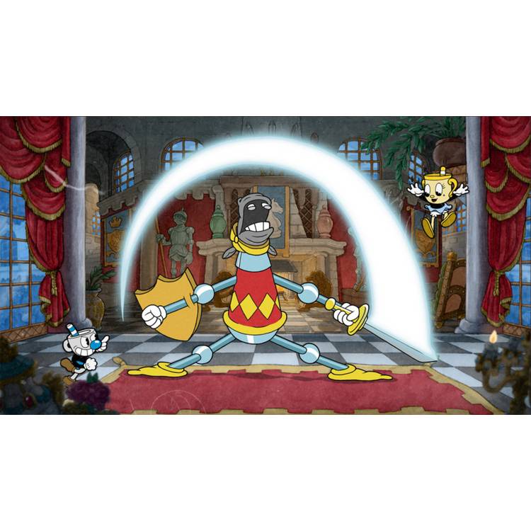 Nintendo Switch game Cuphead with Delicious Last Course expansion, UK version