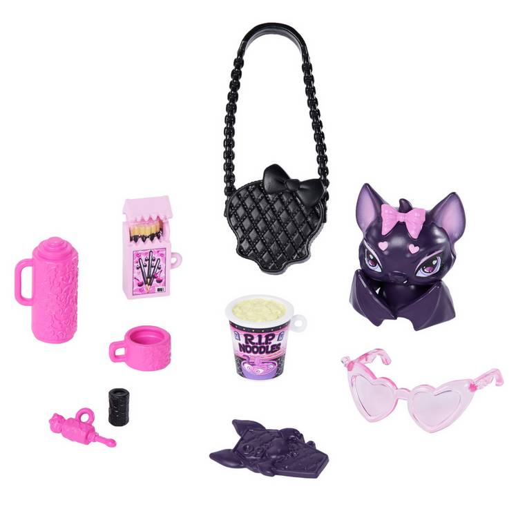 Monster High Draculaura fashion doll with accessories, UK version