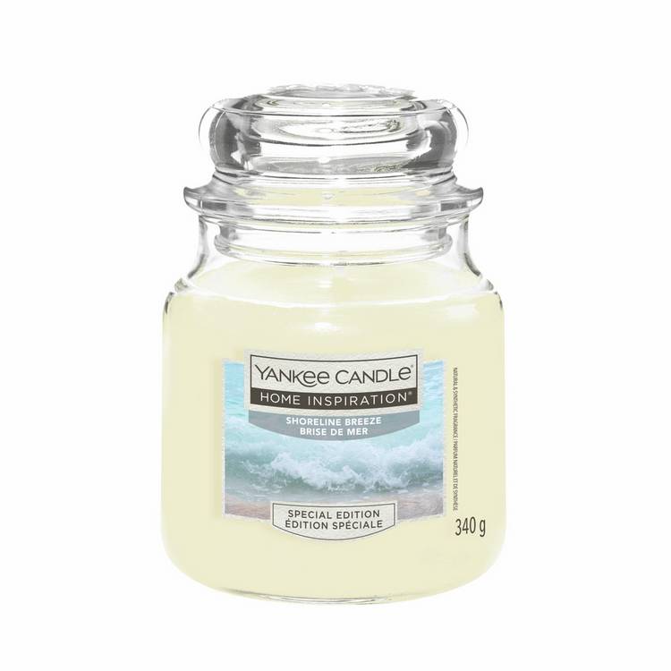 Yankee Candle Shoreline Breeze medium scented jar candle, UK version