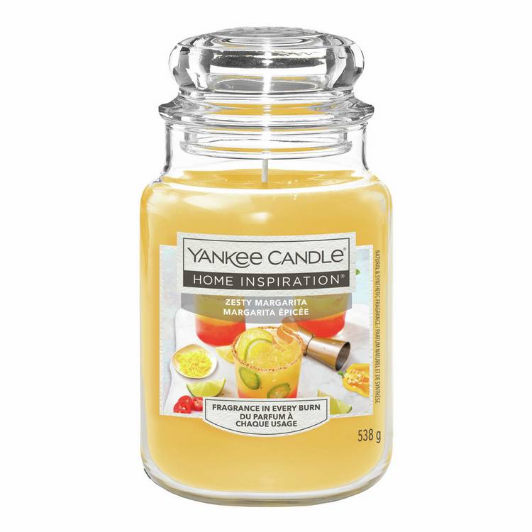 Yankee Candle Zesty Margarita large jar candle - British product
