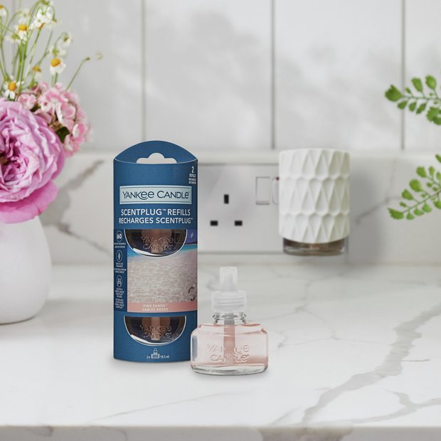 Yankee Candle plug-in diffuser refill Pink Sands 2 x 18ml, UK version