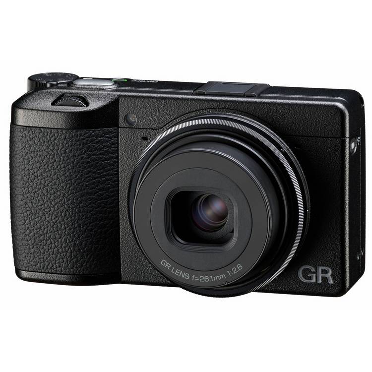 Ricoh GR IIIx HDF compact digital camera black (British brand)