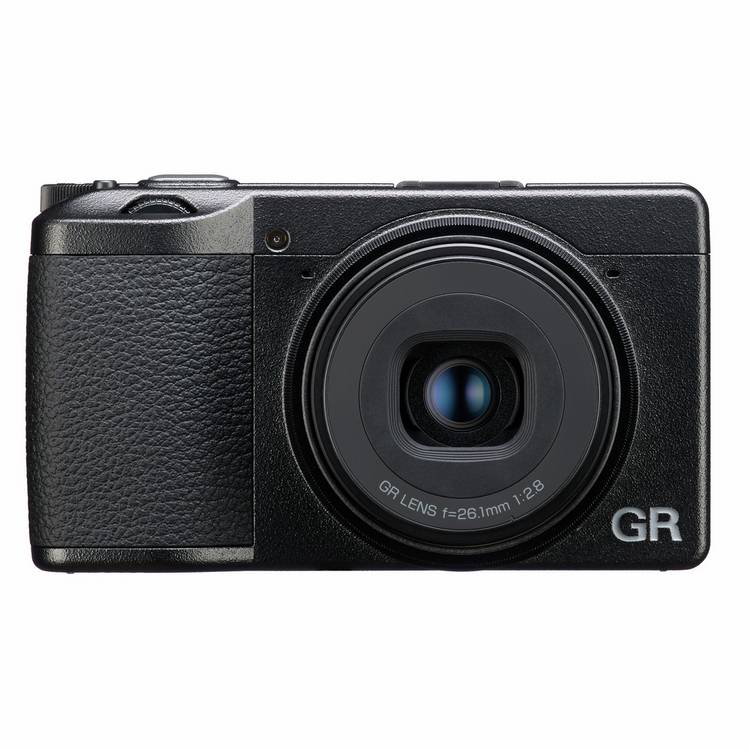 Ricoh GR IIIx HDF compact digital camera black (British brand)
