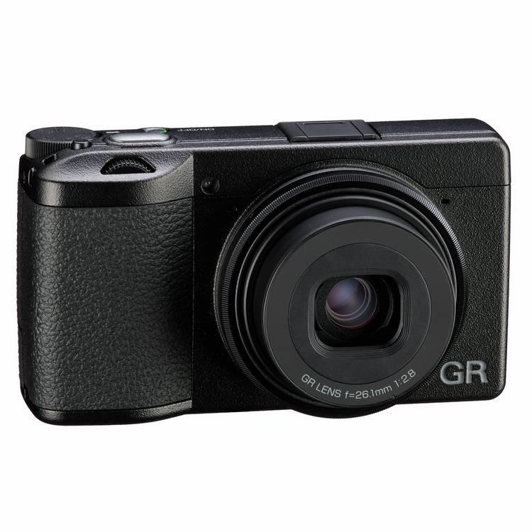 Ricoh GR IIIx HDF compact digital camera black (British brand)