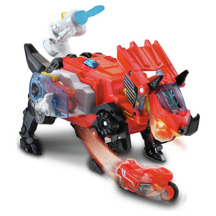 VTech Hero Triceratops transformable toy H23cm (British brand)