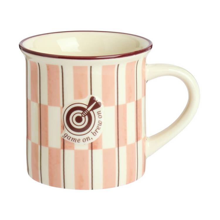 Argos Home dartboard mug and socks gift set 280ml, imported from the UK