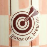 Argos Home dartboard mug and socks gift set 280ml, imported from the UK