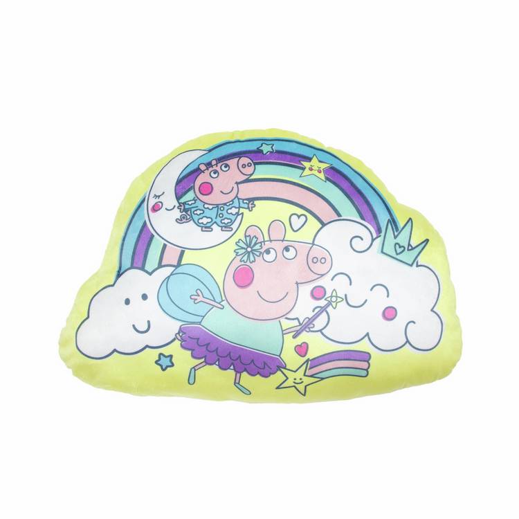 Peppa Pig kids cushion yellow 40x30cm, imported from the UK