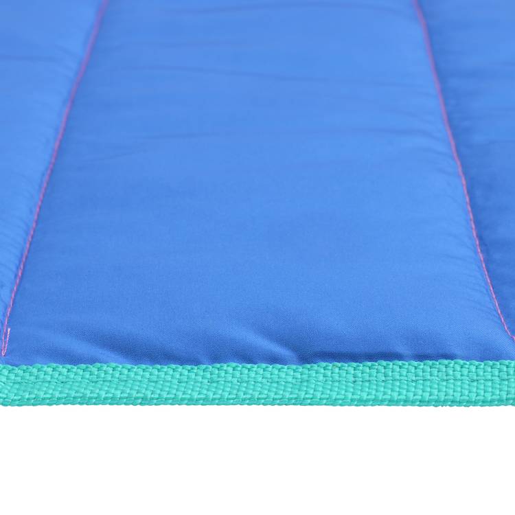 Argos Home outdoor picnic rug blue 135x135 cm, UK version