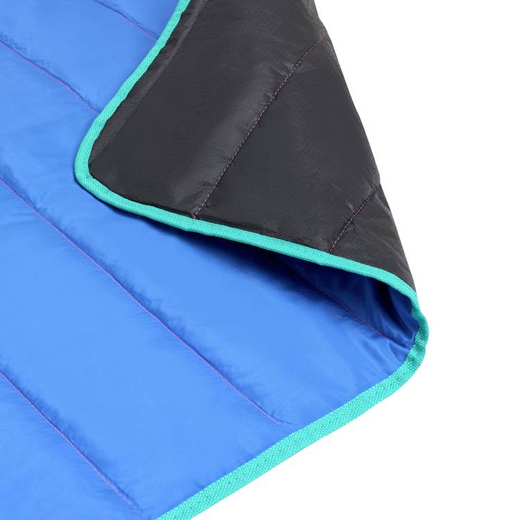 Argos Home outdoor picnic rug blue 135x135 cm, UK version