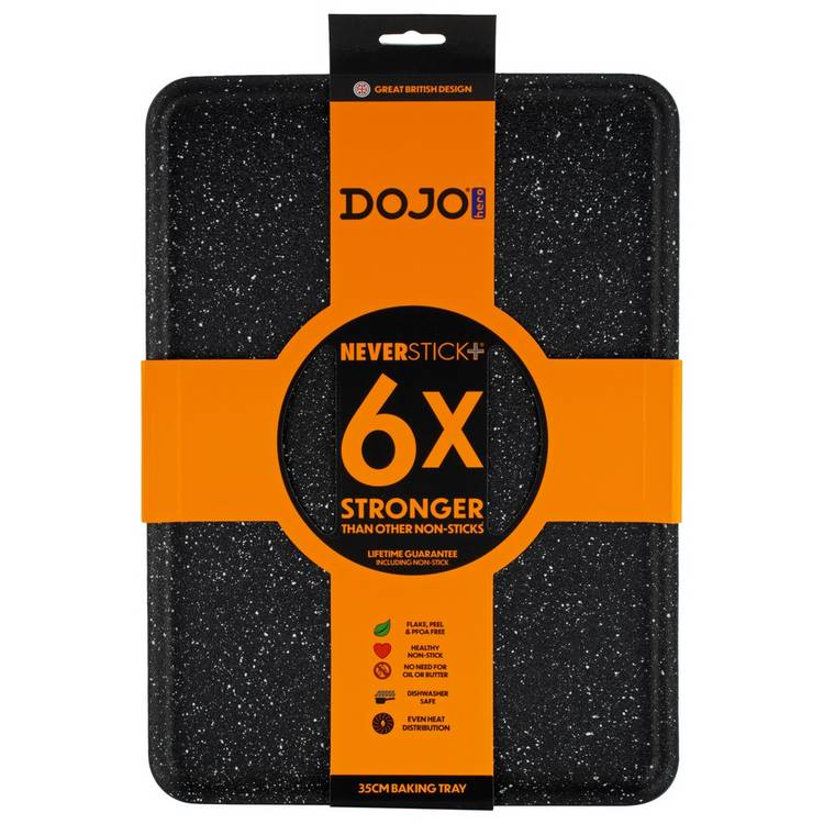 Dojo Hero Neverstick+ baking tray 35cm, imported from the UK