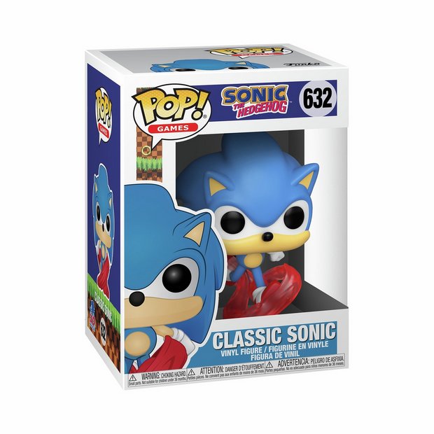 Funko Sonic 30th running pose figure 3.75 inch, UK version