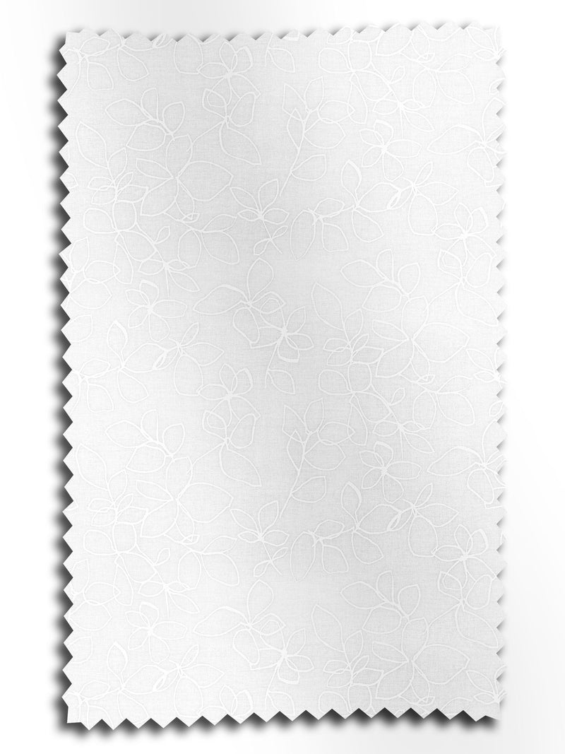Surfry White sheer roller blind - British product