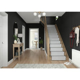 Dulux Quick Dry Eggshell Black paint 750ml, imported from the UK