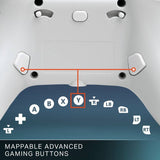 PowerA Advantage wired controller Ice White - British product