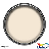 Dulux quick dry eggshell magnolia paint 750ml (British brand)