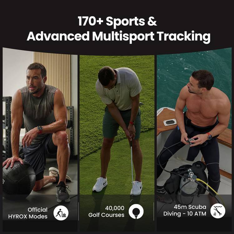 Amazfit Balance 2 smartwatch black - British product