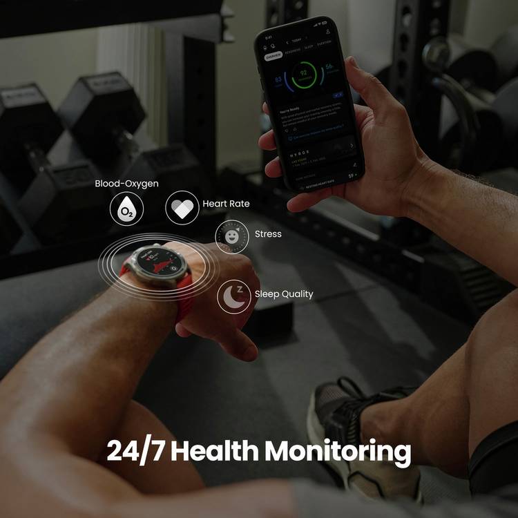 Amazfit Balance 2 smartwatch black - British product