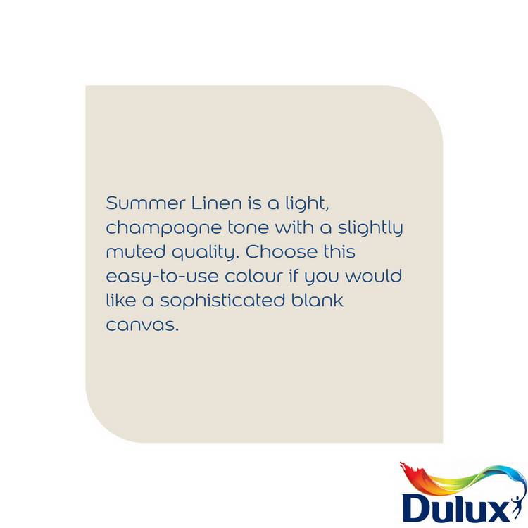 Dulux paint Summer Linen 2.5L - British product