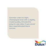 Dulux paint Summer Linen 2.5L - British product