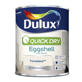Argos Dulux Quick Dry Eggshell Paint Timeless 750ml- Buy online at McGrocer