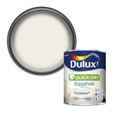 Dulux quick dry eggshell paint Timeless 750ml (British brand)