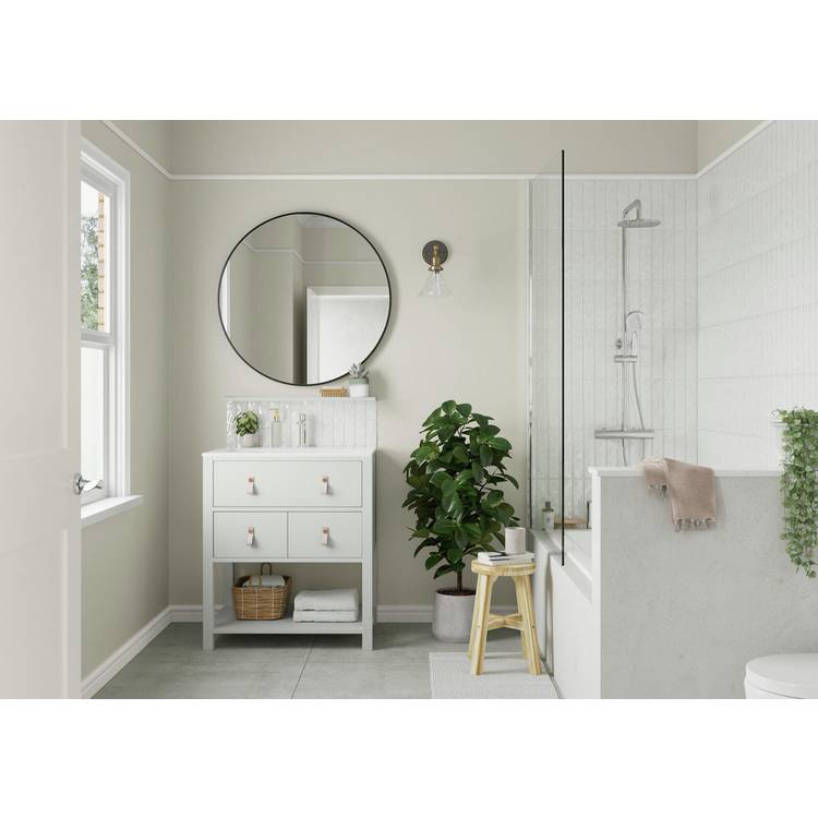 Dulux Easycare Bathroom Paint Egyptian Cotton 2.5L, UK version