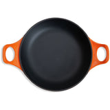 Habitat 20cm Cast Iron Oven Dish - Orange