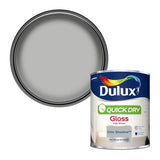 Argos Dulux Quick Dry Gloss Paint Chic Shadow 750ml- Buy online at McGrocer