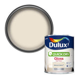 Argos Dulux Quick Dry Gloss Paint Natural Calico 750ml- Buy online at McGrocer