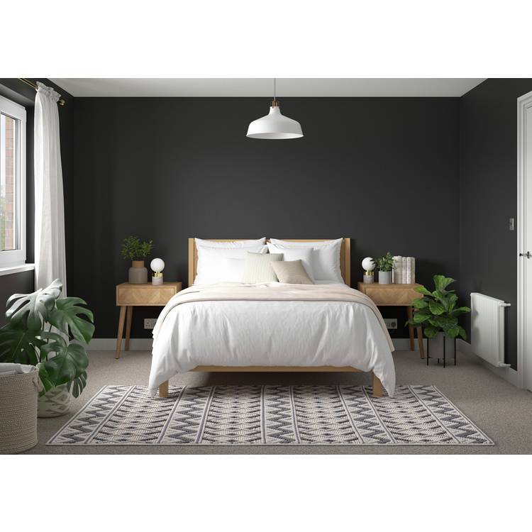Dulux satinwood paint Black 750ml (British brand)