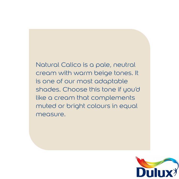 Dulux Quick Dry Satinwood Paint Natural Calico 750ml (British brand)