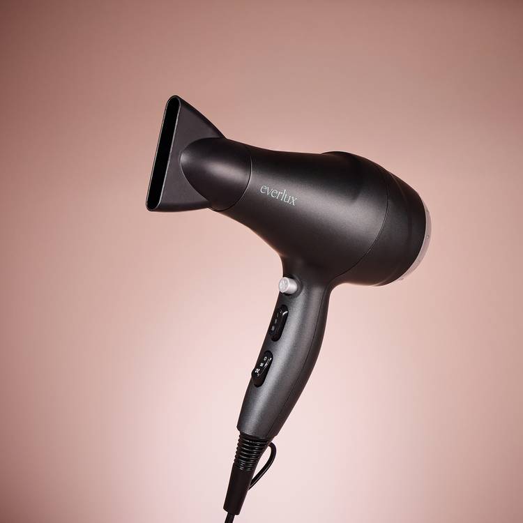 Everlux 2200W AC hair dryer with diffuser, imported from the UK