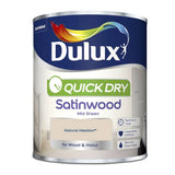 Dulux satinwood paint Natural Hessian 750ml, imported from the UK