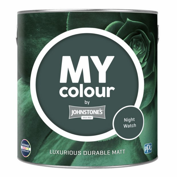 Johnstone's Night Watch durable matt paint 2.5L (British brand)
