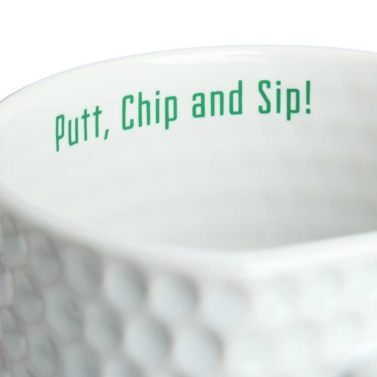 Argos Home golf mug white ceramic 230ml, UK version