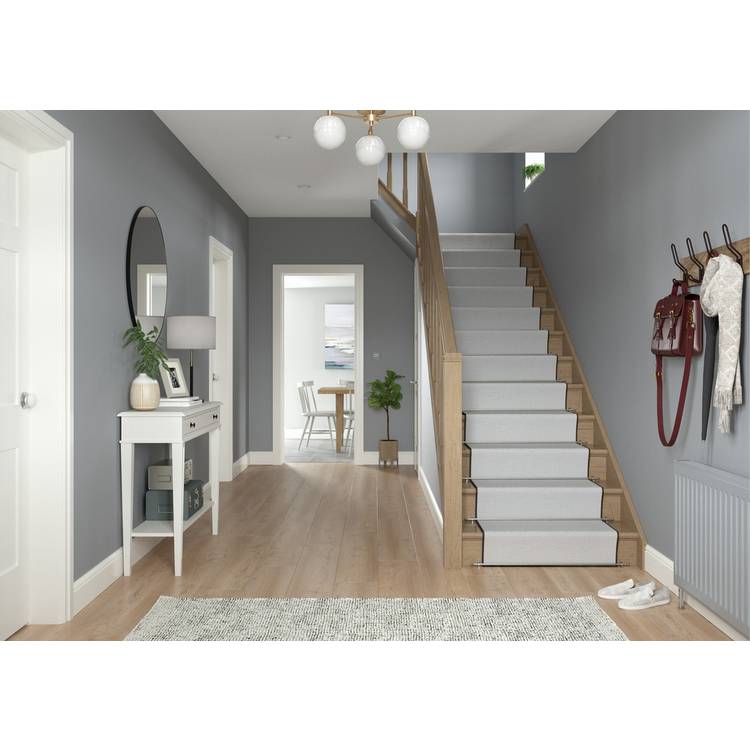Dulux Quick Dry Satinwood Paint Natural Slate 750ml, imported from the UK