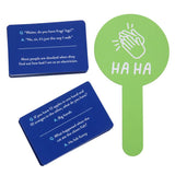 Argos Home Dad joke game with reaction paddles (British brand)