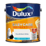 Dulux Easycare washable matt paint pure brilliant white 2.5L (British brand)