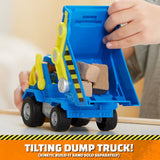 Rubble & Crew dump truck with Wheeler action figure, imported from the UK