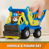 Rubble & Crew dump truck with Wheeler action figure, imported from the UK