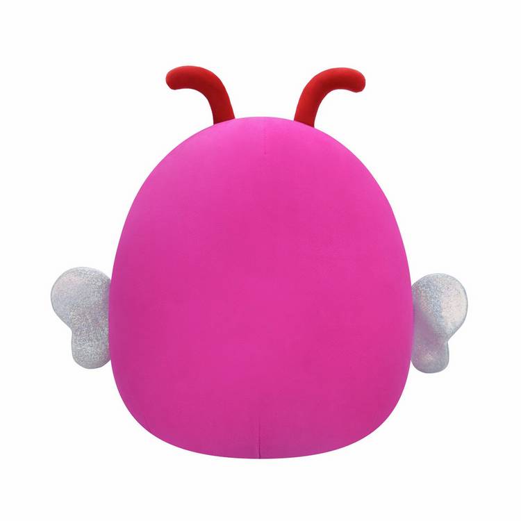 Squishmallows 12in Mara hot pink bee plush, imported from the UK