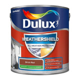 Dulux exterior masonry paint Brick Red 2.5L - British product
