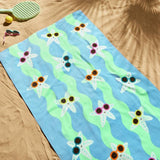 Argos Home kids beach towel blue 150x80cm, imported from the UK