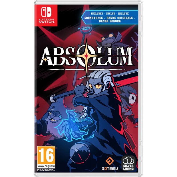 Absolum Nintendo Switch game card, UK version