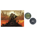 Argos DOOM The Dark Ages Shield Saw Medallion and Art Card Collectible with A3 Art Print- Buy online at McGrocer