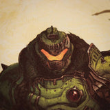 DOOM Saw Shield Medallion and art card limited edition, imported from the UK