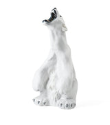 Harrods Hand-Painted Porcelain Polar Bear Decorative Figurine 33.5cm High- Buy online at McGrocer